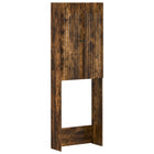 Toiletkast ALKMAAR Gerookt eiken 66 x 25,5 x 190 cm
