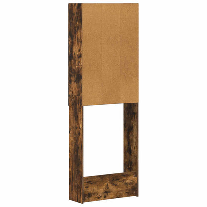 Toiletkast ALKMAAR Gerookt eiken 66 x 25,5 x 190 cm