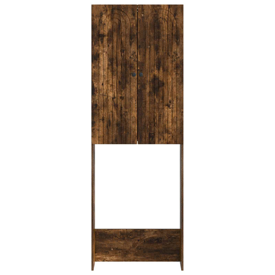Toiletkast ALKMAAR Gerookt eiken 66 x 25,5 x 190 cm