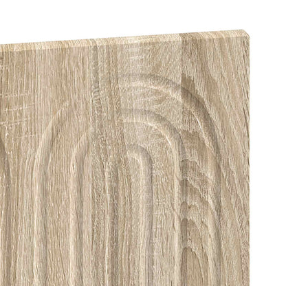 Wandgemonteerd Hoofdeinde ALKMAAR Sonoma Eiken Bewerkt hout