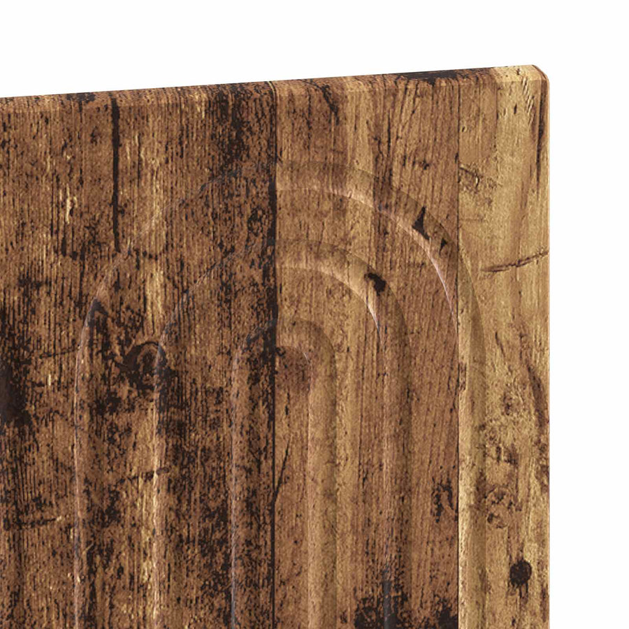 Wandgemonteerd Hoofdeinde ALKMAAR Oud hout Bewerkt hout