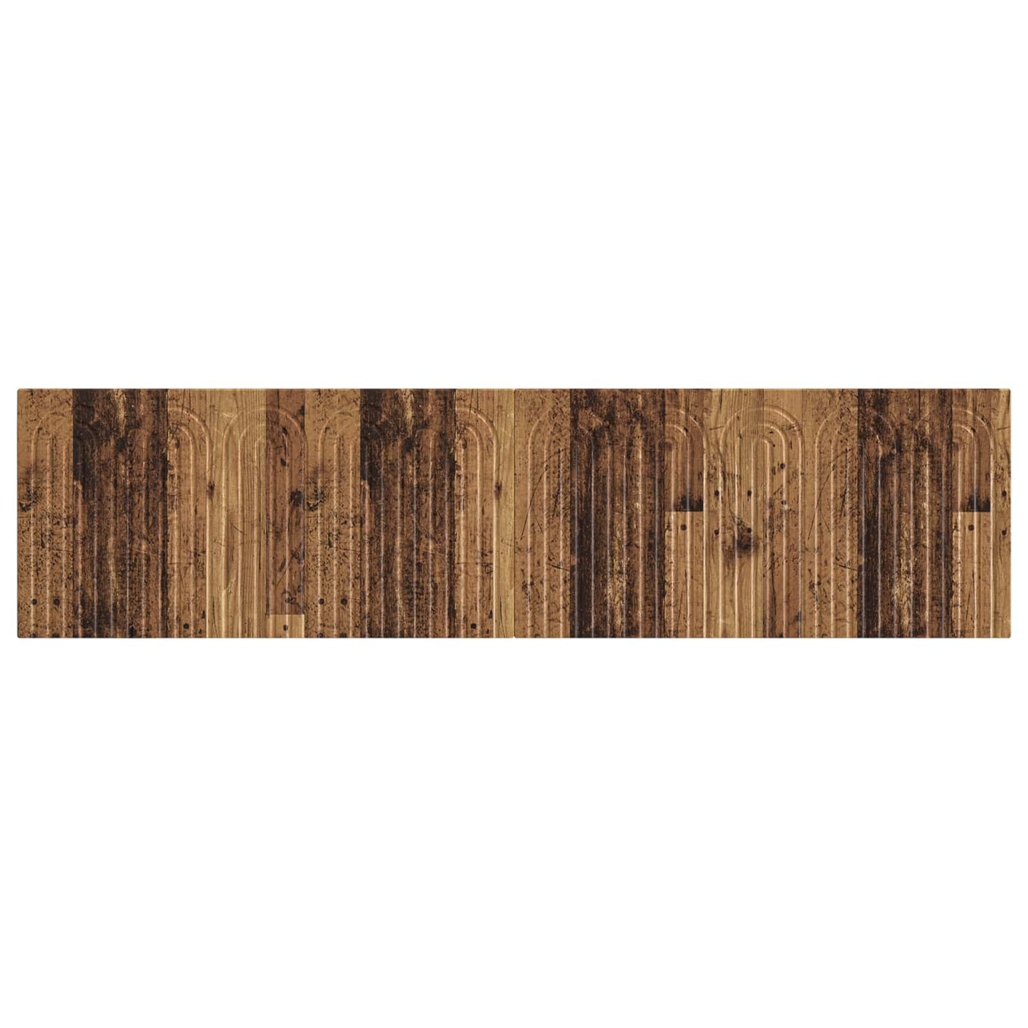 Wandgemonteerd Hoofdeinde ALKMAAR Oud hout Bewerkt hout