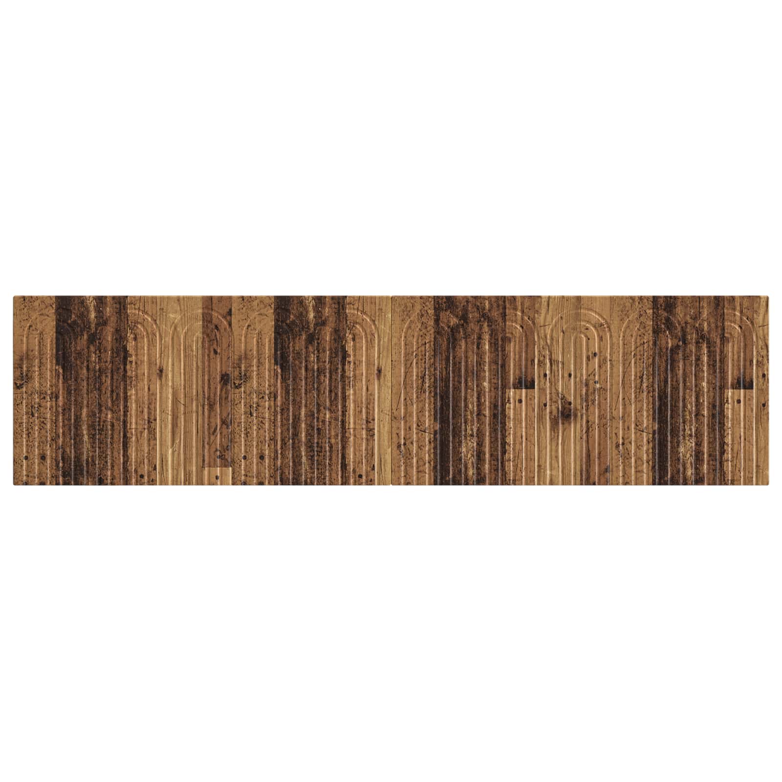 Wandgemonteerd Hoofdeinde ALKMAAR Oud hout Bewerkt hout