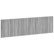 Hoofdbord wandmontage 180 cm Grijs Sonoma bewerkt hout