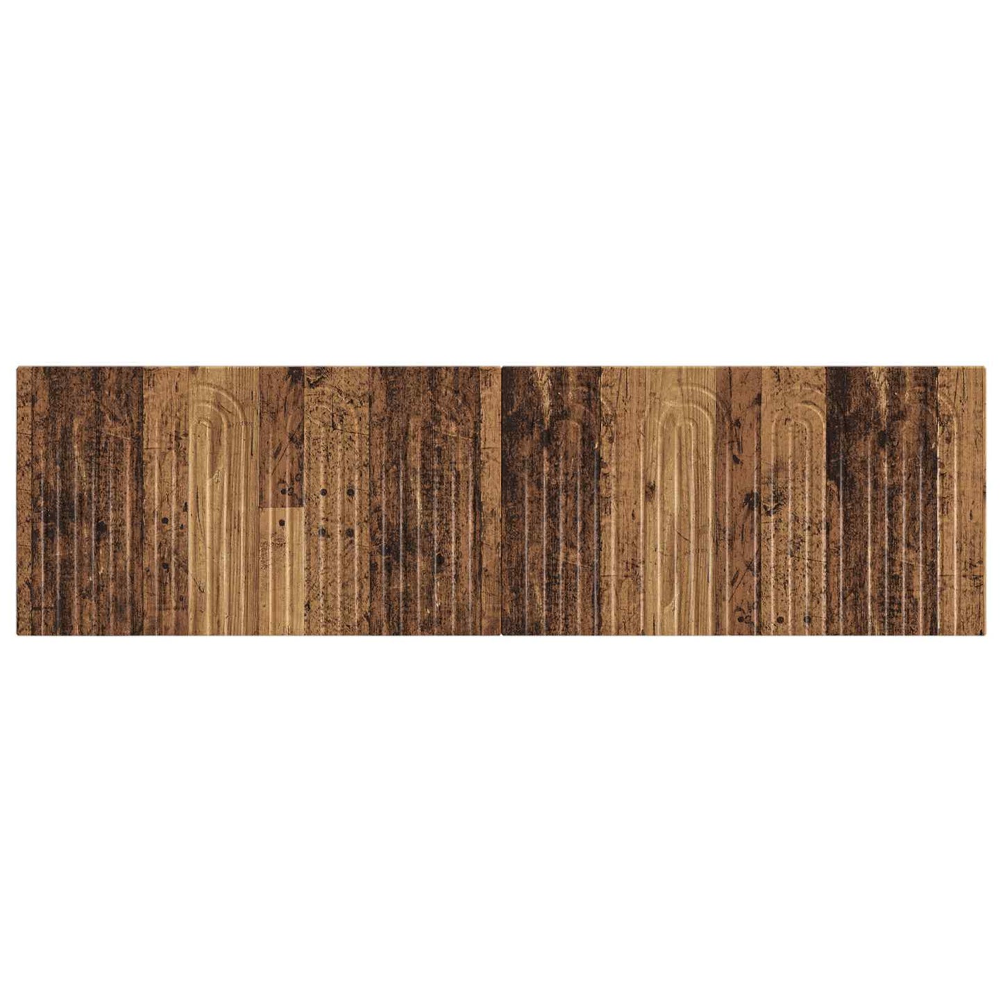 Wandgemonteerd Hoofdeinde ALKMAAR Oud hout Bewerkt hout