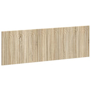 Hoofdeinde 160x50 cm wandmontage sonoma eiken