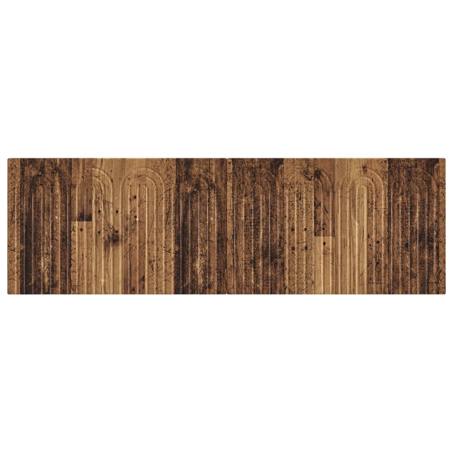 Wandgemonteerd Hoofdeinde ALKMAAR Oud hout Bewerkt hout