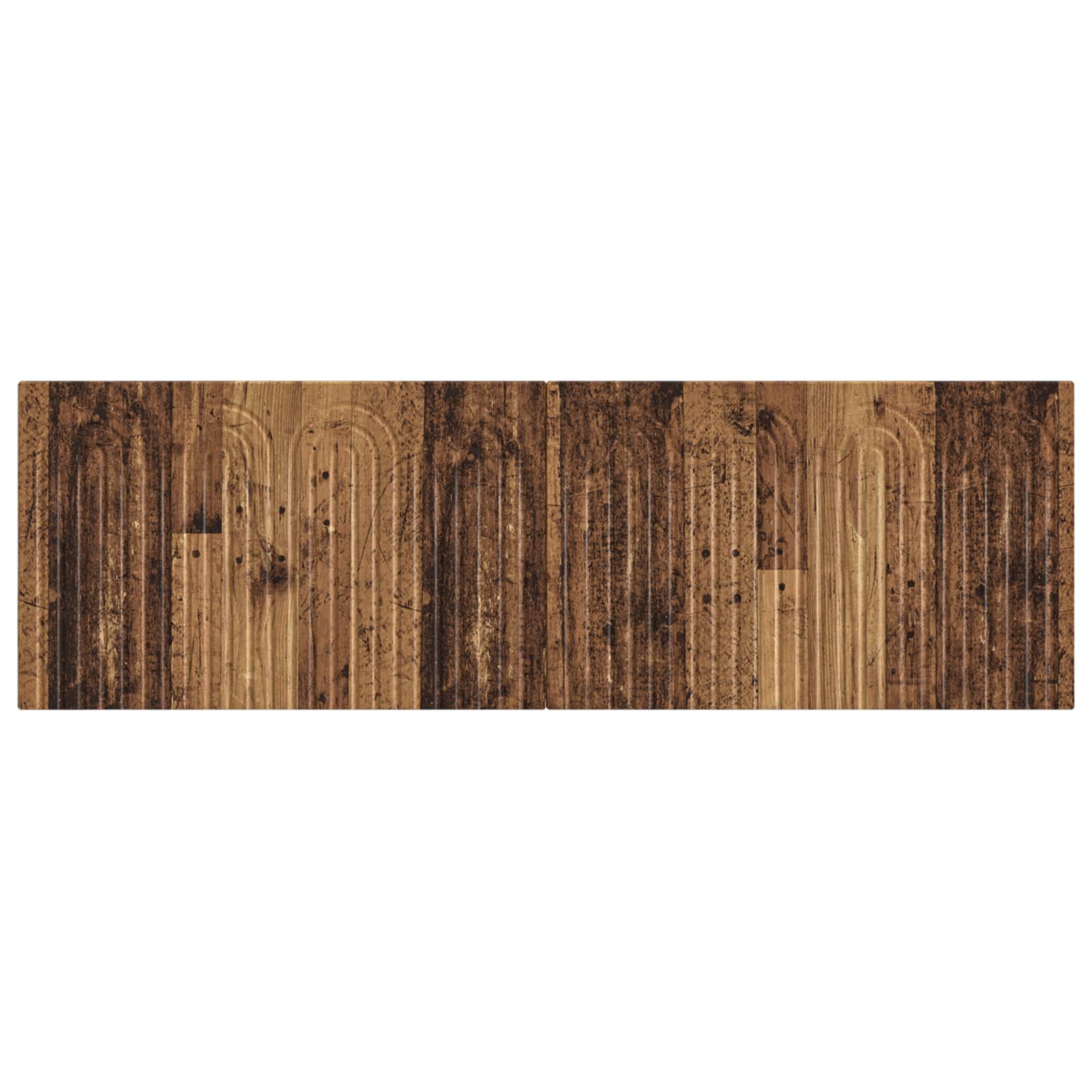 Wandgemonteerd Hoofdeinde ALKMAAR Oud hout Bewerkt hout