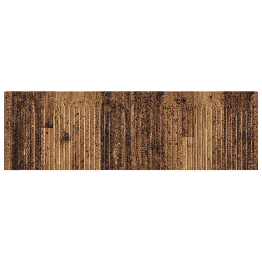 Wandgemonteerd Hoofdeinde ALKMAAR Oud hout Bewerkt hout
