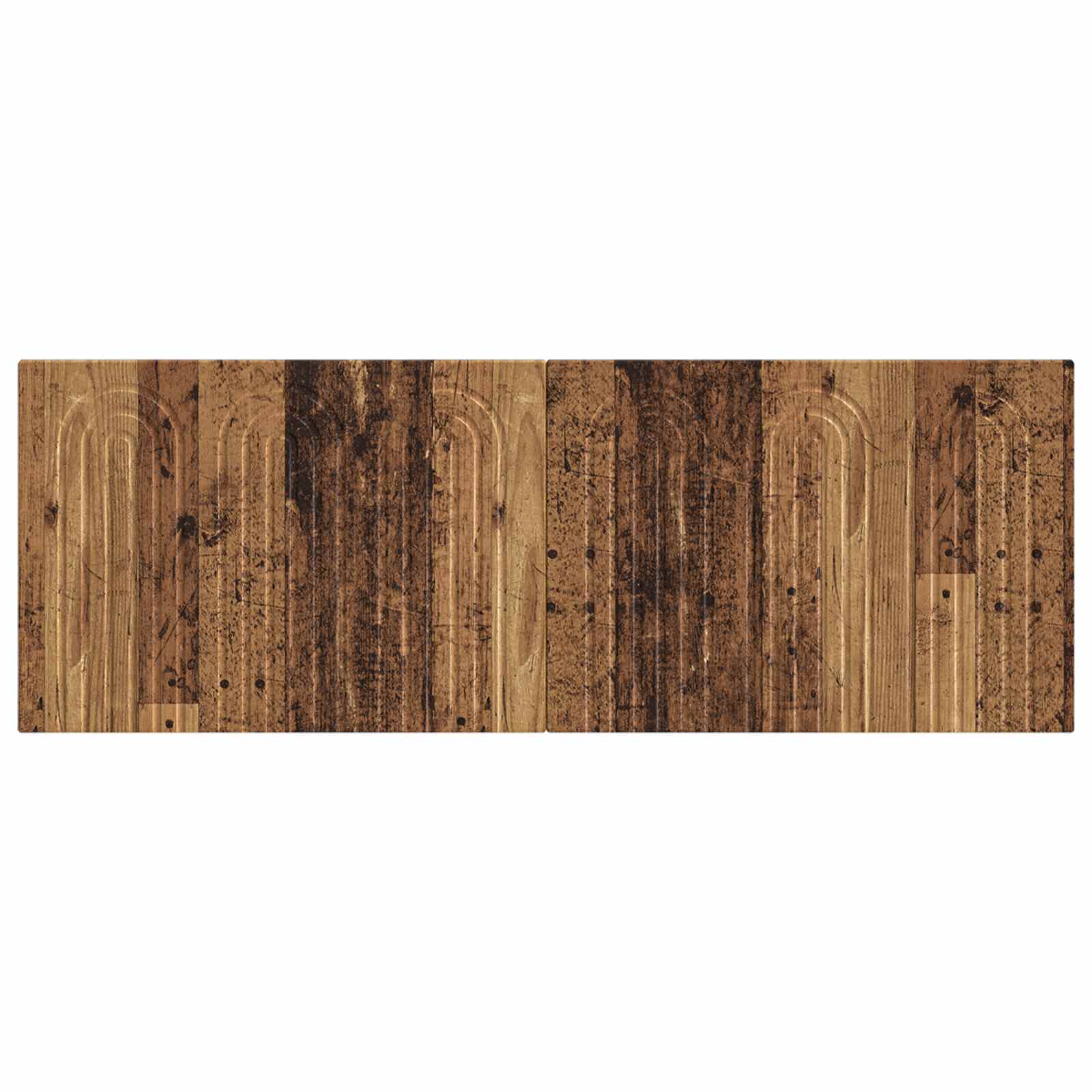 Wandgemonteerd Hoofdeinde ALKMAAR Oud hout Bewerkt hout