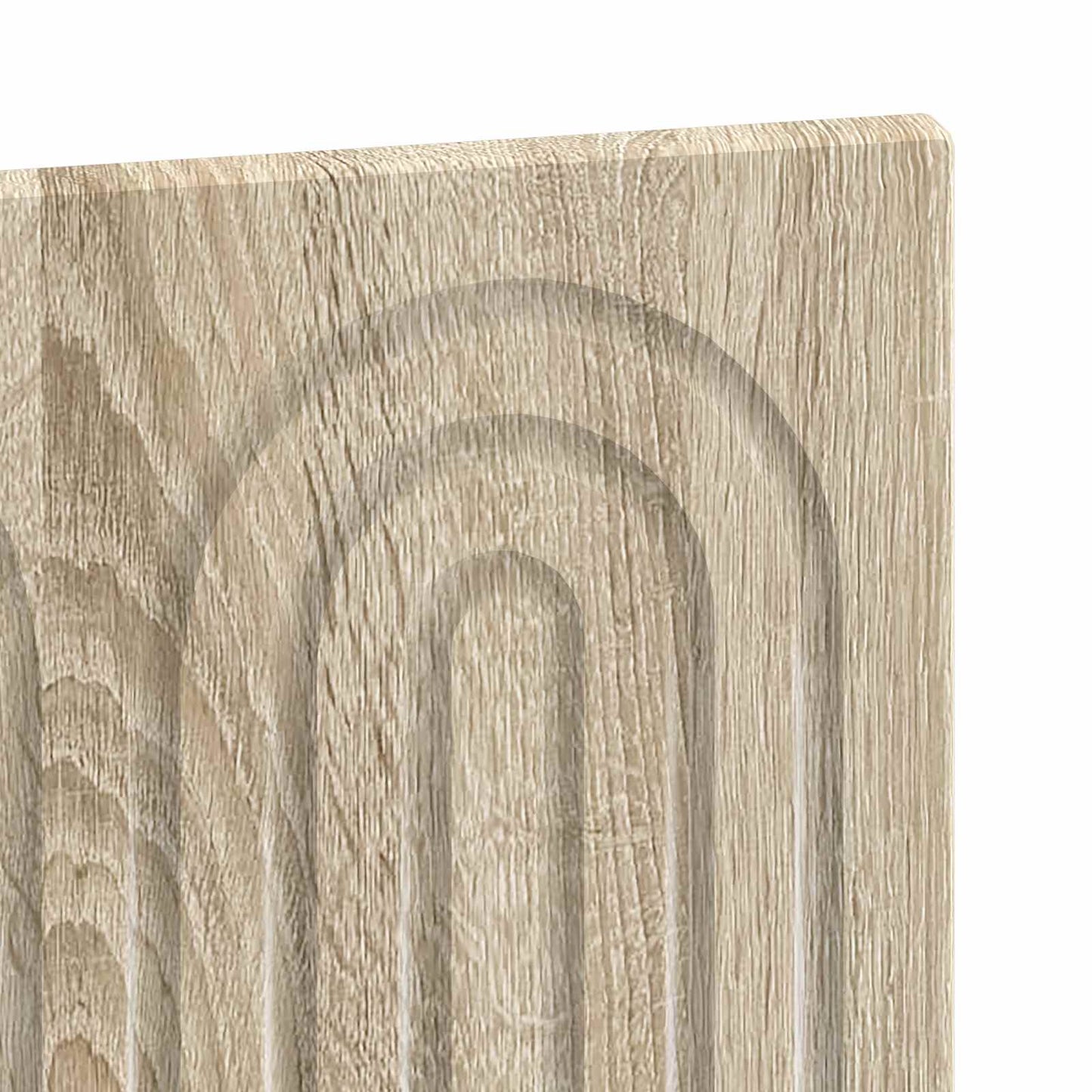 Wandgemonteerd Hoofdeinde ALKMAAR Sonoma Eiken Bewerkt hout