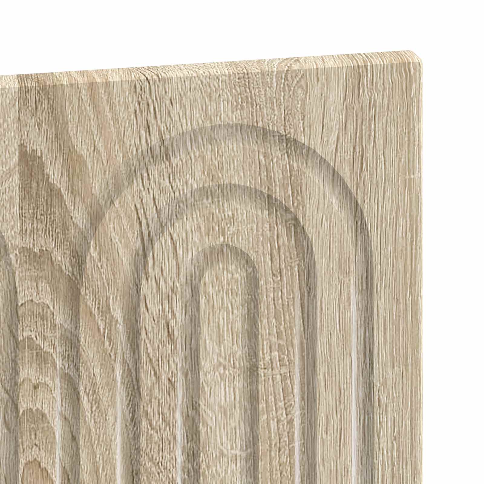 Wandgemonteerd Hoofdeinde ALKMAAR Sonoma Eiken Bewerkt hout