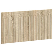 Hoofdbord wandmontage 100x3x50 cm sonoma eiken