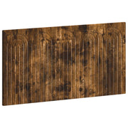 Hoofdbord wandmontage gerookt eiken bewerkt hout