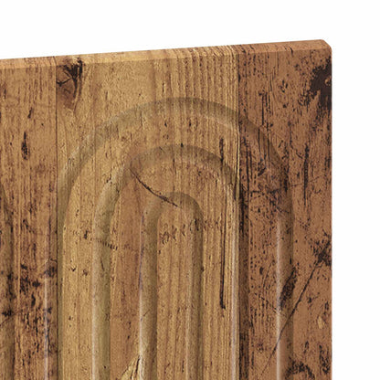 Wandgemonteerd Hoofdeinde ALKMAAR Oud hout Bewerkt hout