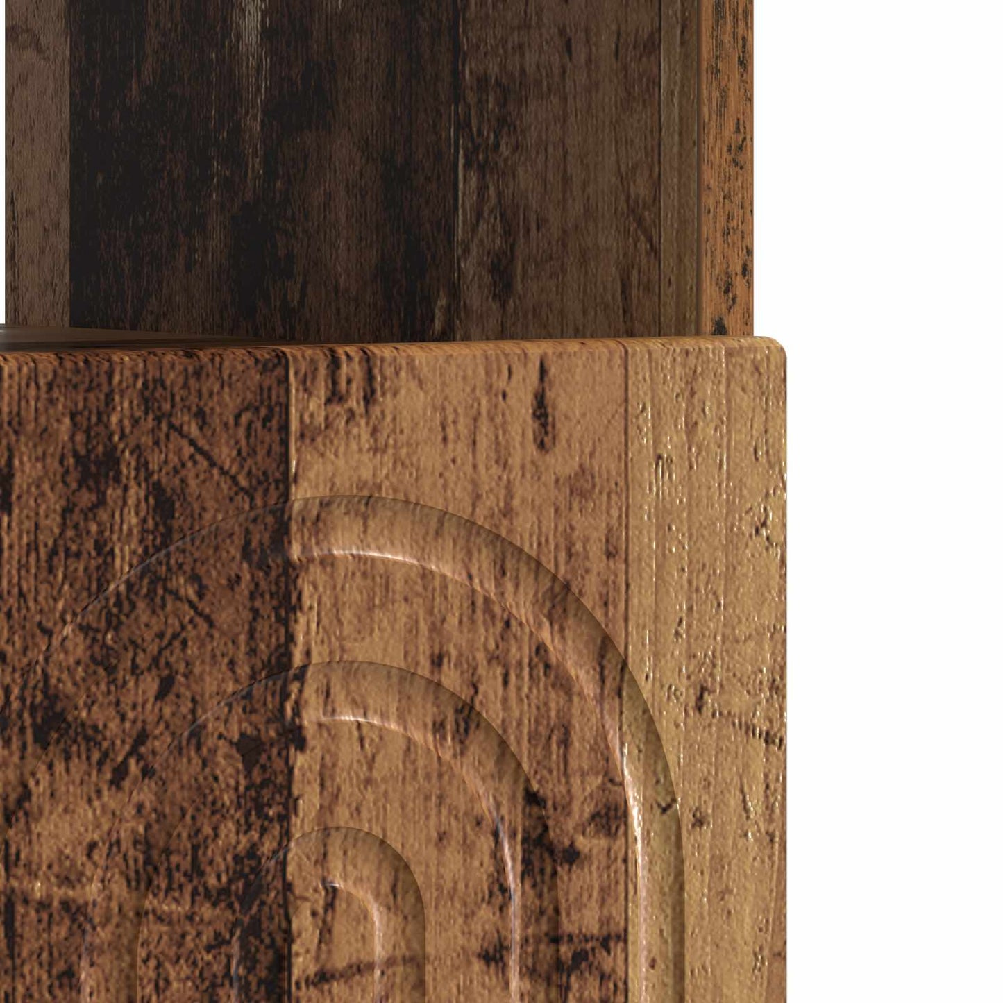 LED tv-meubel Oud hout Bewerkt hout