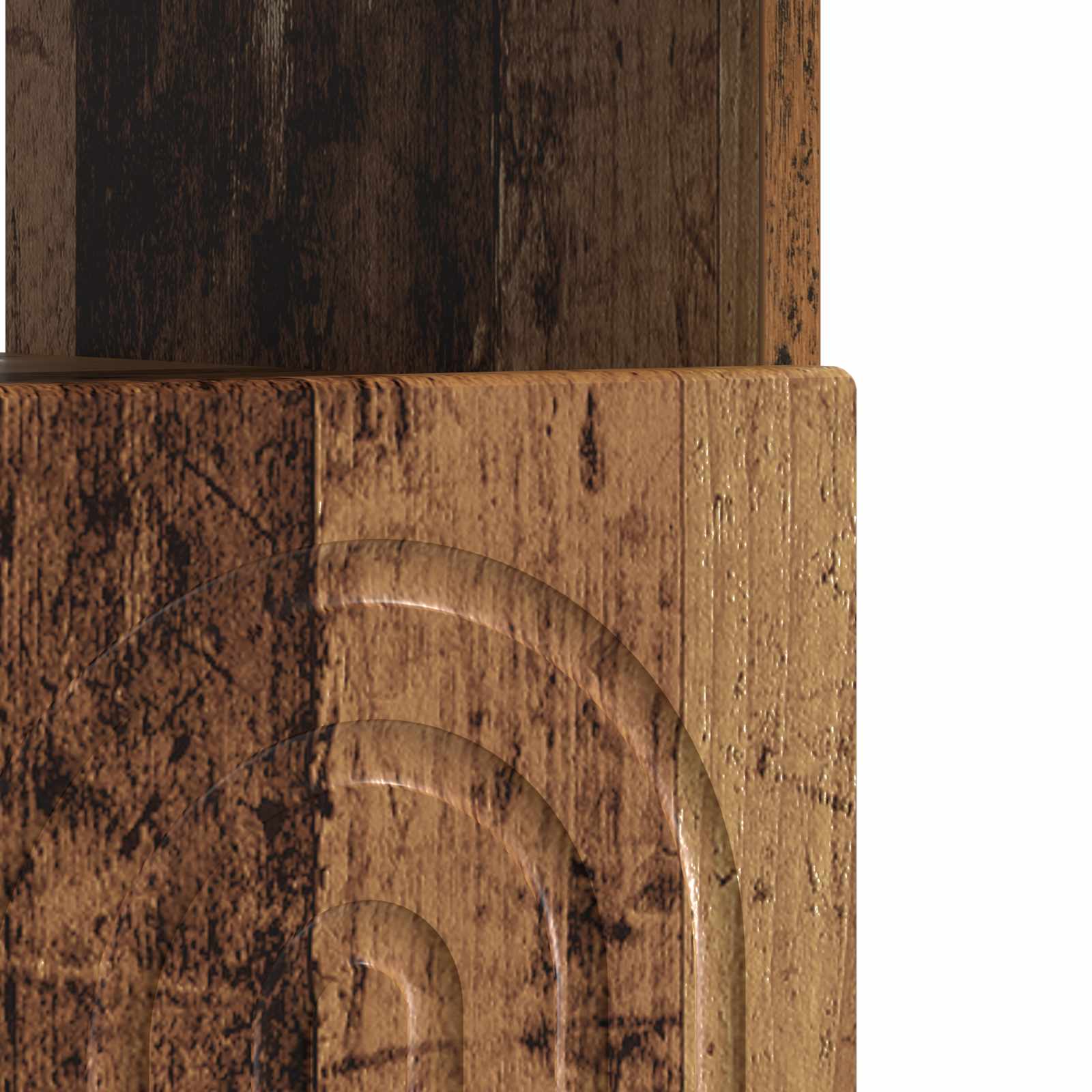 LED tv-meubel Oud hout Bewerkt hout
