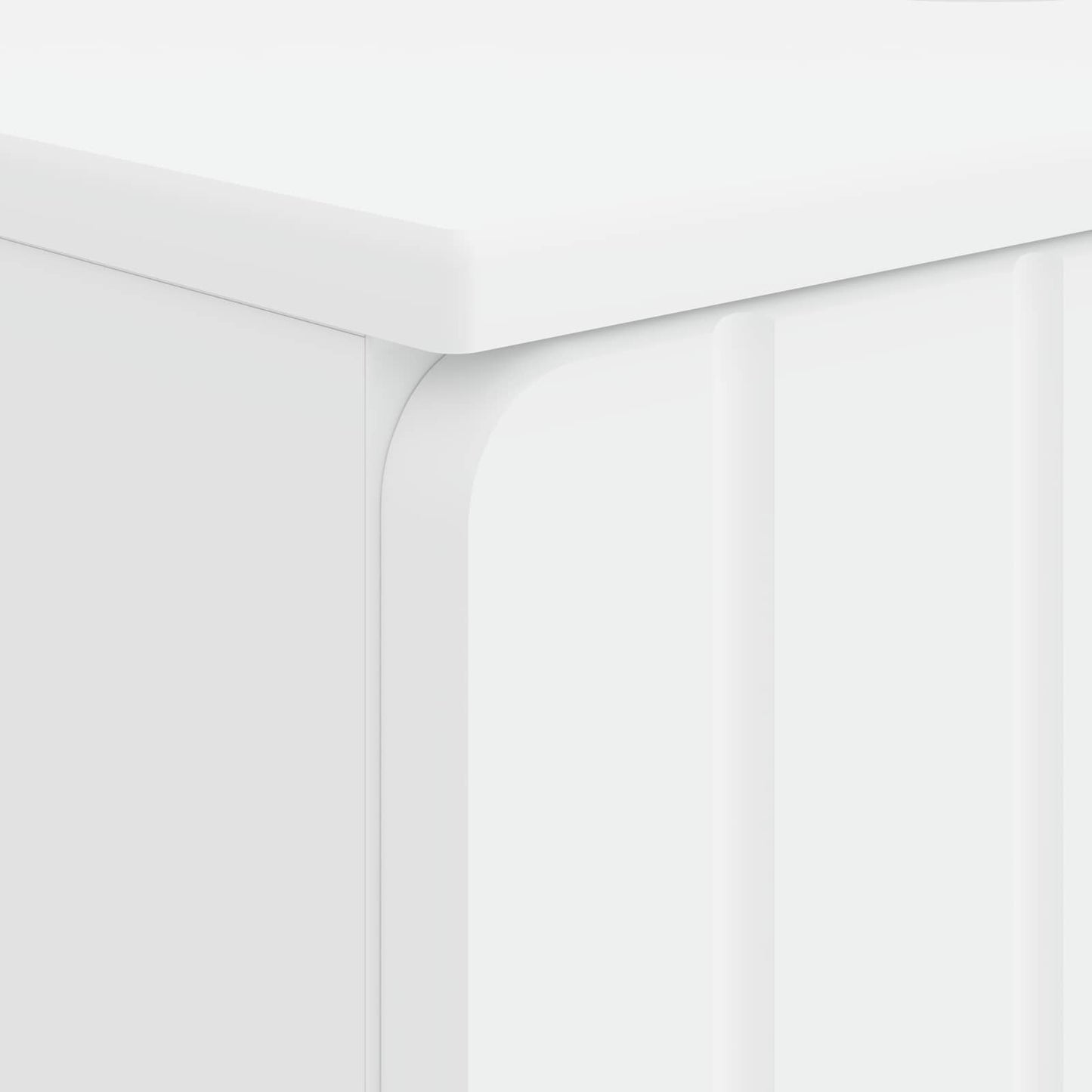 Badkamer wastafelkast ZWOLLE Wit 59,5 x 31,5 x 59 cm