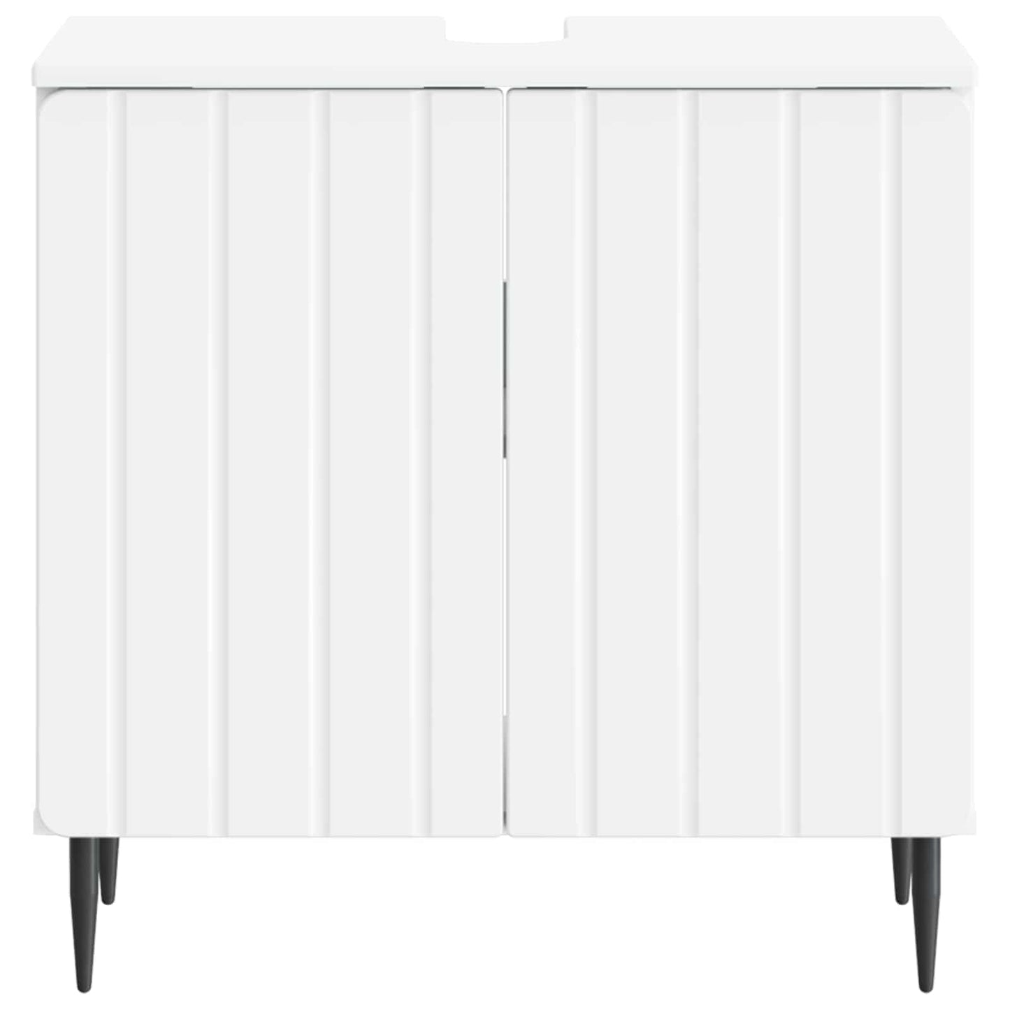 Badkamer wastafelkast ZWOLLE Wit 59,5 x 31,5 x 59 cm
