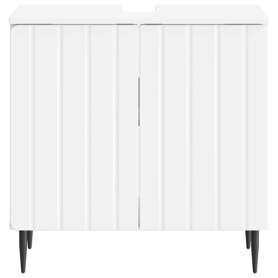 Badkamer wastafelkast ZWOLLE Wit 59,5 x 31,5 x 59 cm