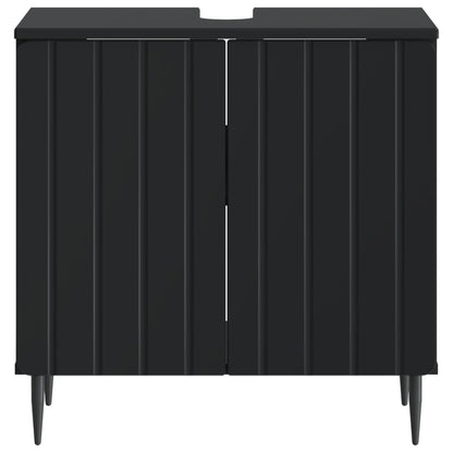 Badkamer wastafelkast ZWOLLE Zwart 59,5 x 31,5 x 59 cm