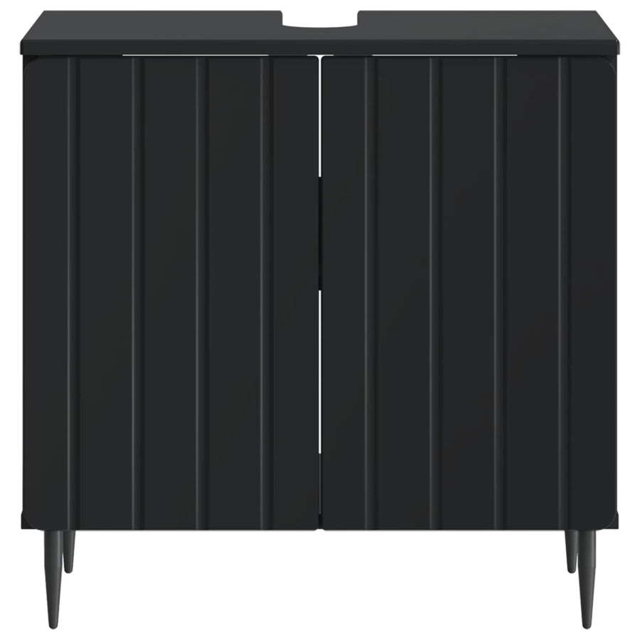 Badkamer wastafelkast ZWOLLE Zwart 59,5 x 31,5 x 59 cm
