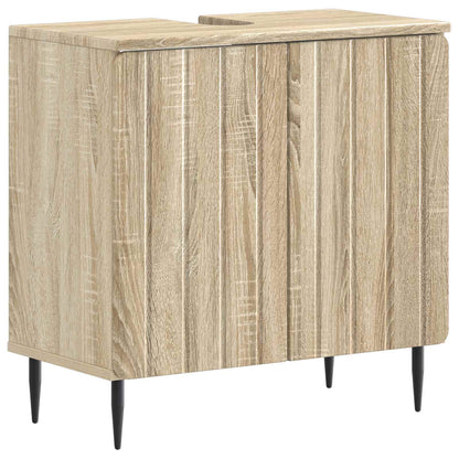 Badkamer wastafelkast ZWOLLE Sonoma Eiken 59,5 x 31,5 x 59 cm