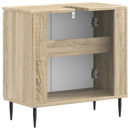 Badkamer wastafelkast ZWOLLE Sonoma Eiken 59,5 x 31,5 x 59 cm