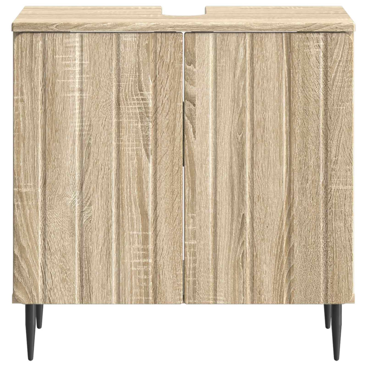 Badkamer wastafelkast ZWOLLE Sonoma Eiken 59,5 x 31,5 x 59 cm