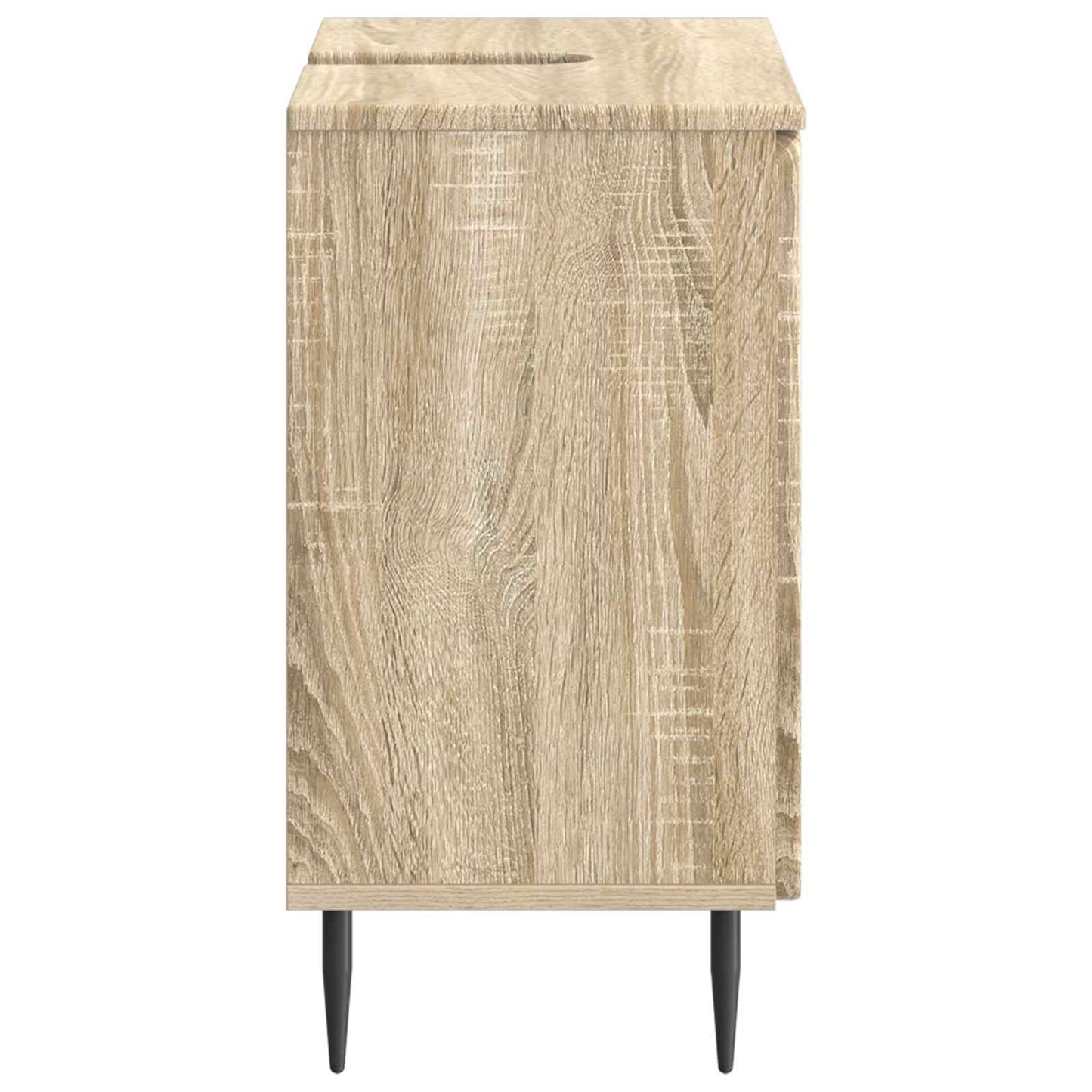 Badkamer wastafelkast ZWOLLE Sonoma Eiken 59,5 x 31,5 x 59 cm