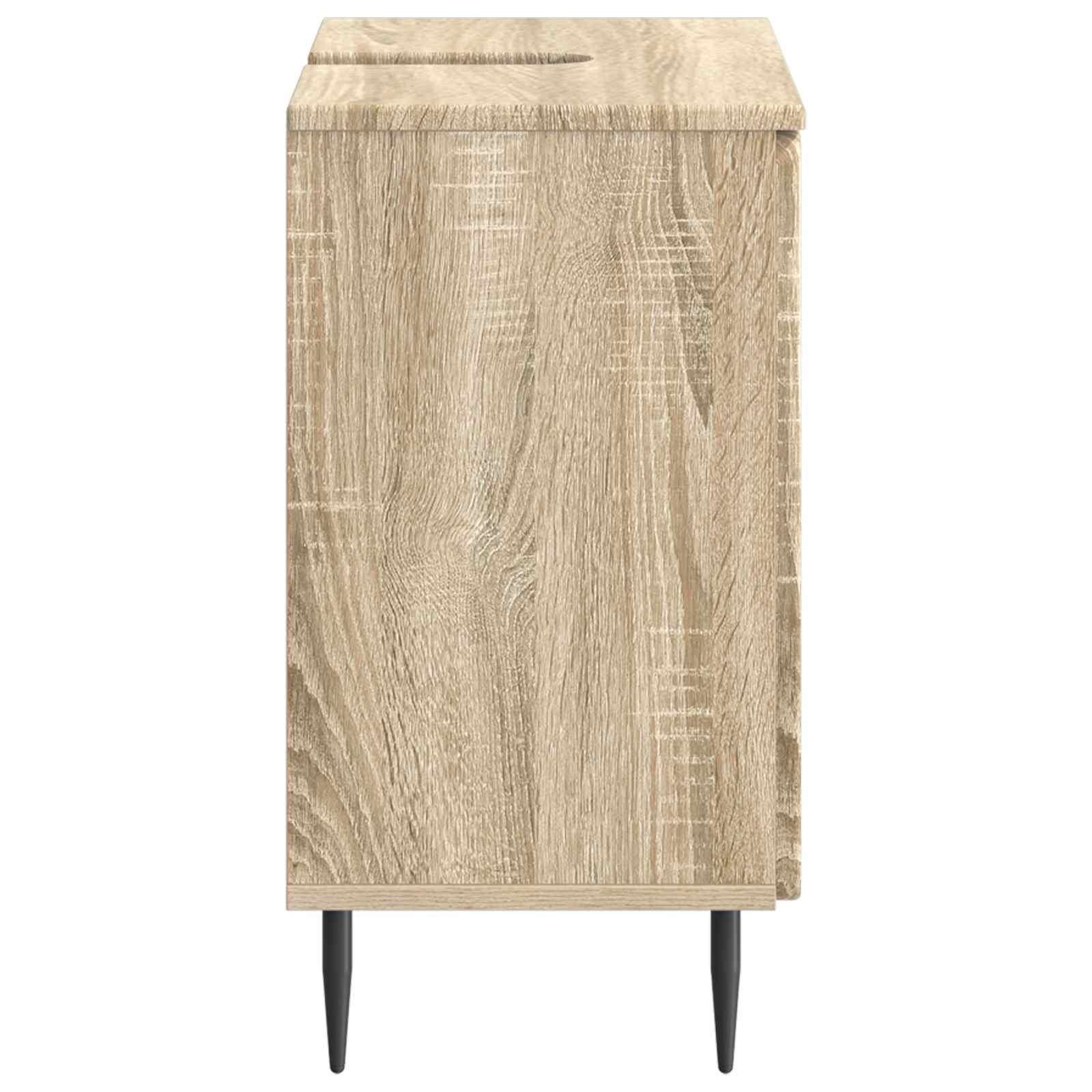 Badkamer wastafelkast ZWOLLE Sonoma Eiken 59,5 x 31,5 x 59 cm