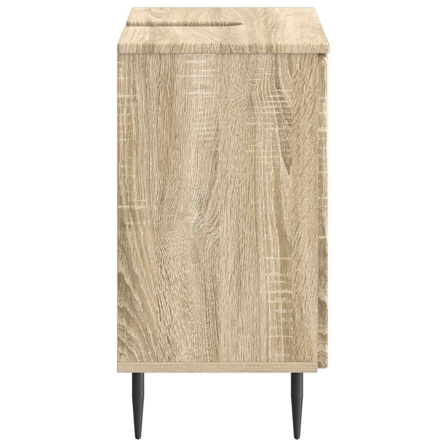 Badkamer wastafelkast ZWOLLE Sonoma Eiken 59,5 x 31,5 x 59 cm