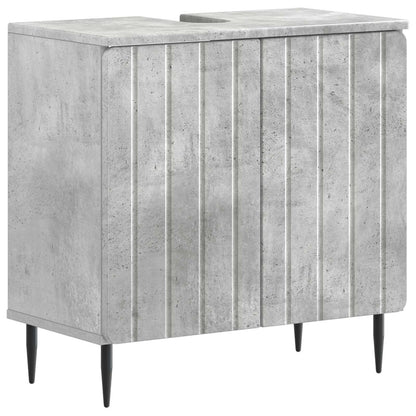 Badkamer wastafelkast ZWOLLE Betongrijs 59,5 x 31,5 x 59 cm