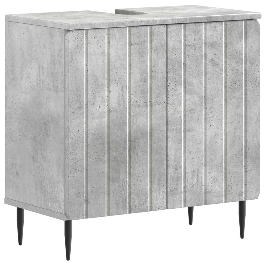 Badkamer wastafelkast ZWOLLE Betongrijs 59,5 x 31,5 x 59 cm