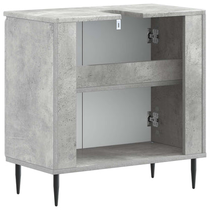 Badkamer wastafelkast ZWOLLE Betongrijs 59,5 x 31,5 x 59 cm