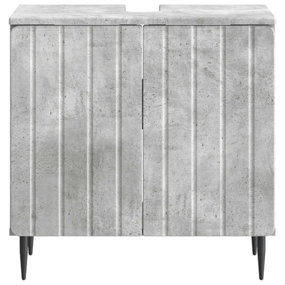 Badkamer wastafelkast ZWOLLE Betongrijs 59,5 x 31,5 x 59 cm