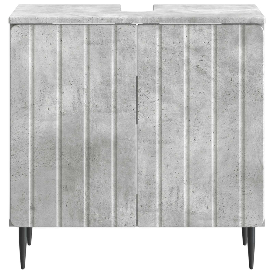 Badkamer wastafelkast ZWOLLE Betongrijs 59,5 x 31,5 x 59 cm