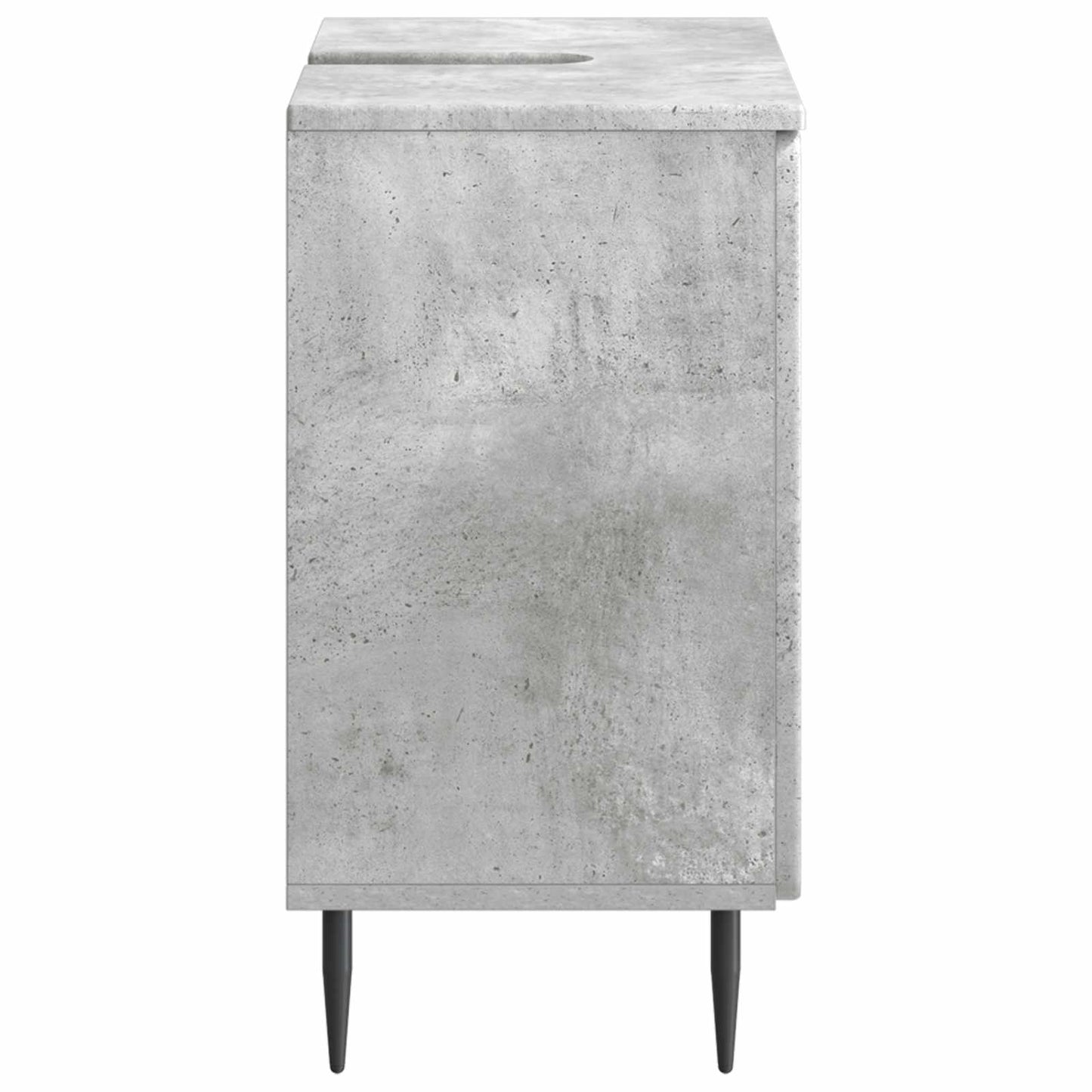 Badkamer wastafelkast ZWOLLE Betongrijs 59,5 x 31,5 x 59 cm