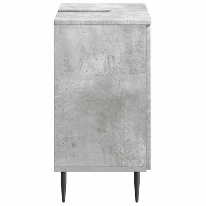 Badkamer wastafelkast ZWOLLE Betongrijs 59,5 x 31,5 x 59 cm