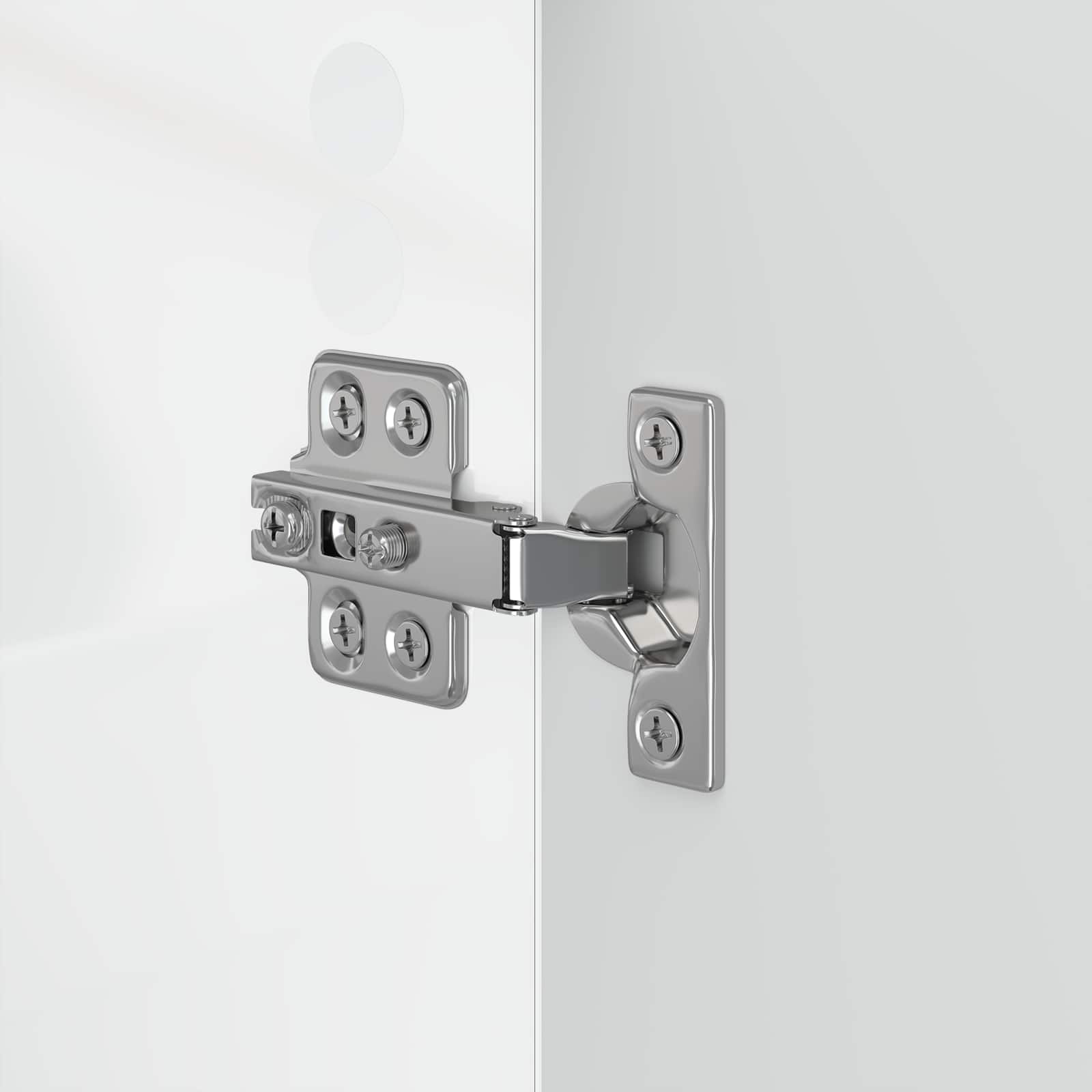 Badkamer wastafelkast ZWOLLE Hoogglans Wit 59,5 x 31,5 x 59 cm