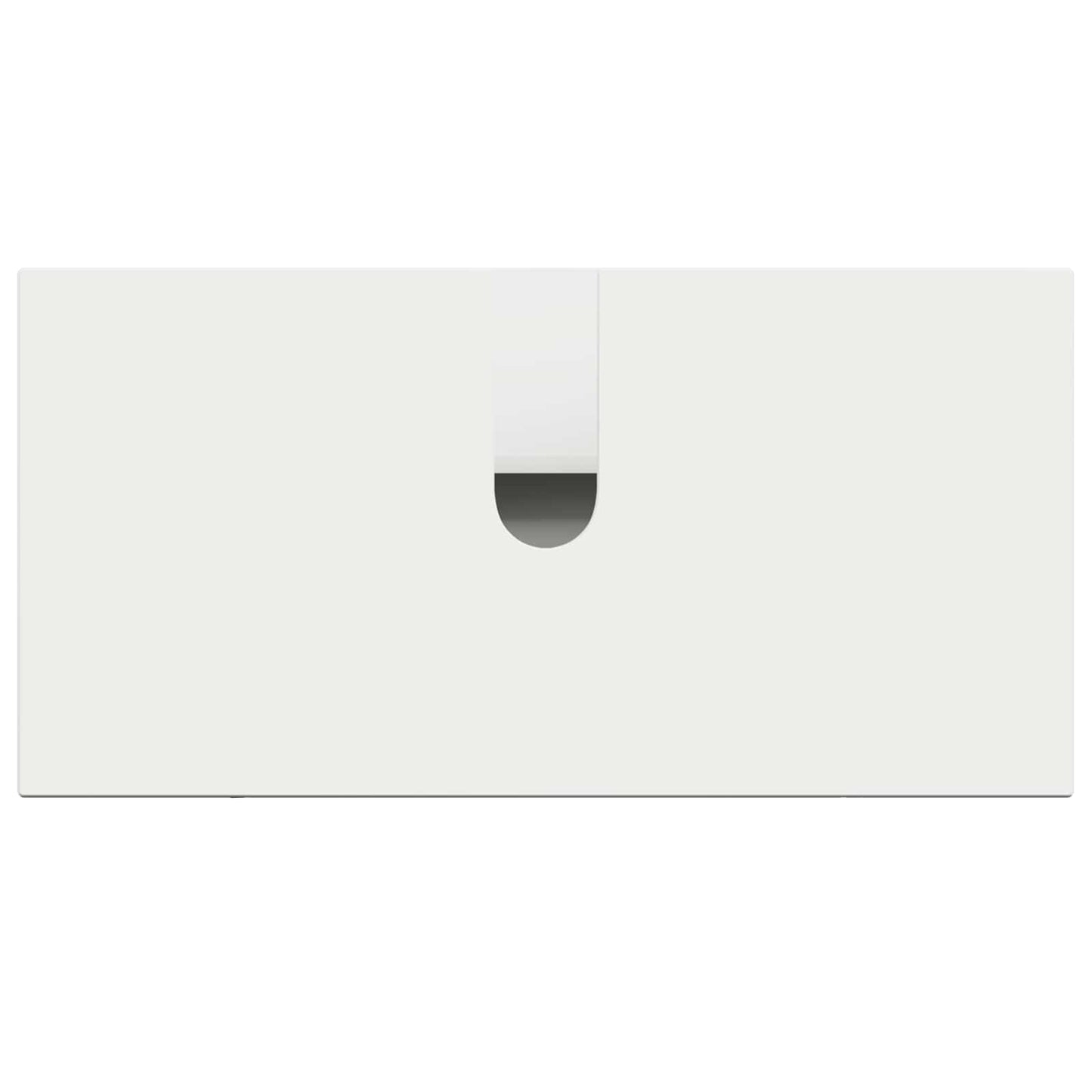 Badkamer wastafelkast ZWOLLE Hoogglans Wit 59,5 x 31,5 x 59 cm