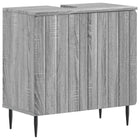 Badkamer wastafelkast ZWOLLE Grijs Sonoma 59,5 x 31,5 x 59 cm