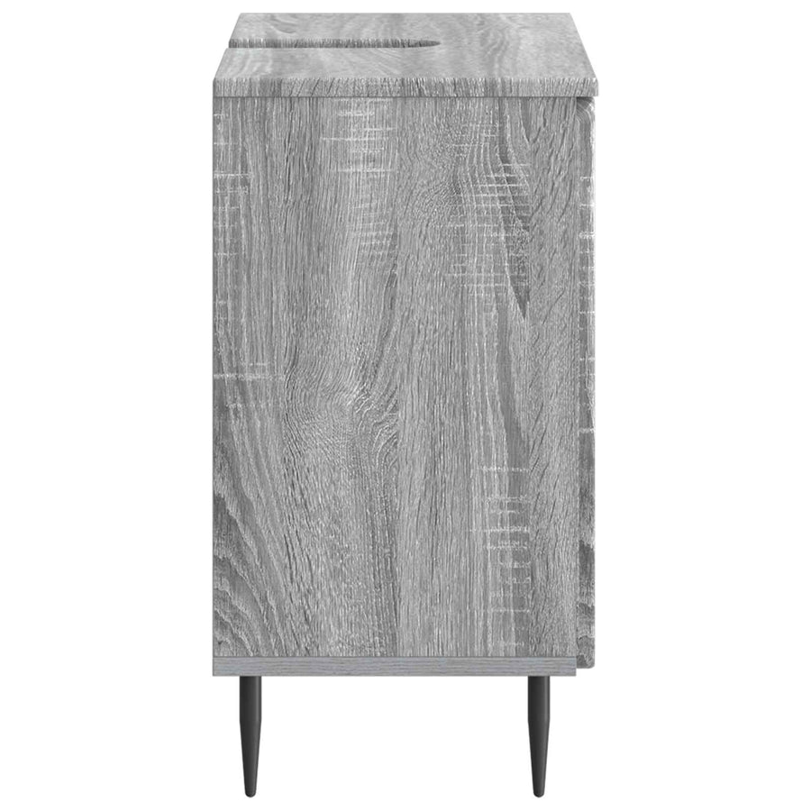 Badkamer wastafelkast ZWOLLE Grijs Sonoma 59,5 x 31,5 x 59 cm