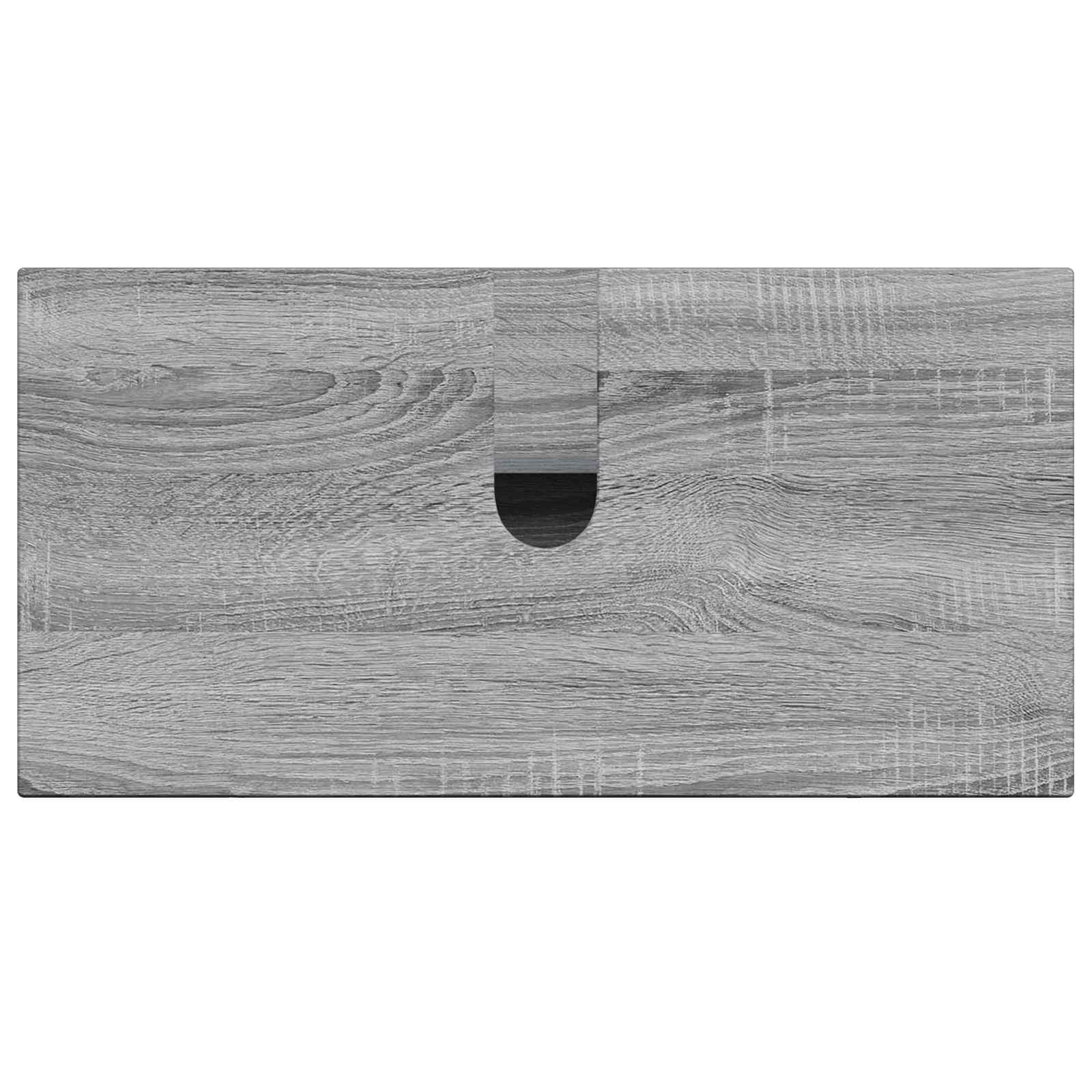 Badkamer wastafelkast ZWOLLE Grijs Sonoma 59,5 x 31,5 x 59 cm
