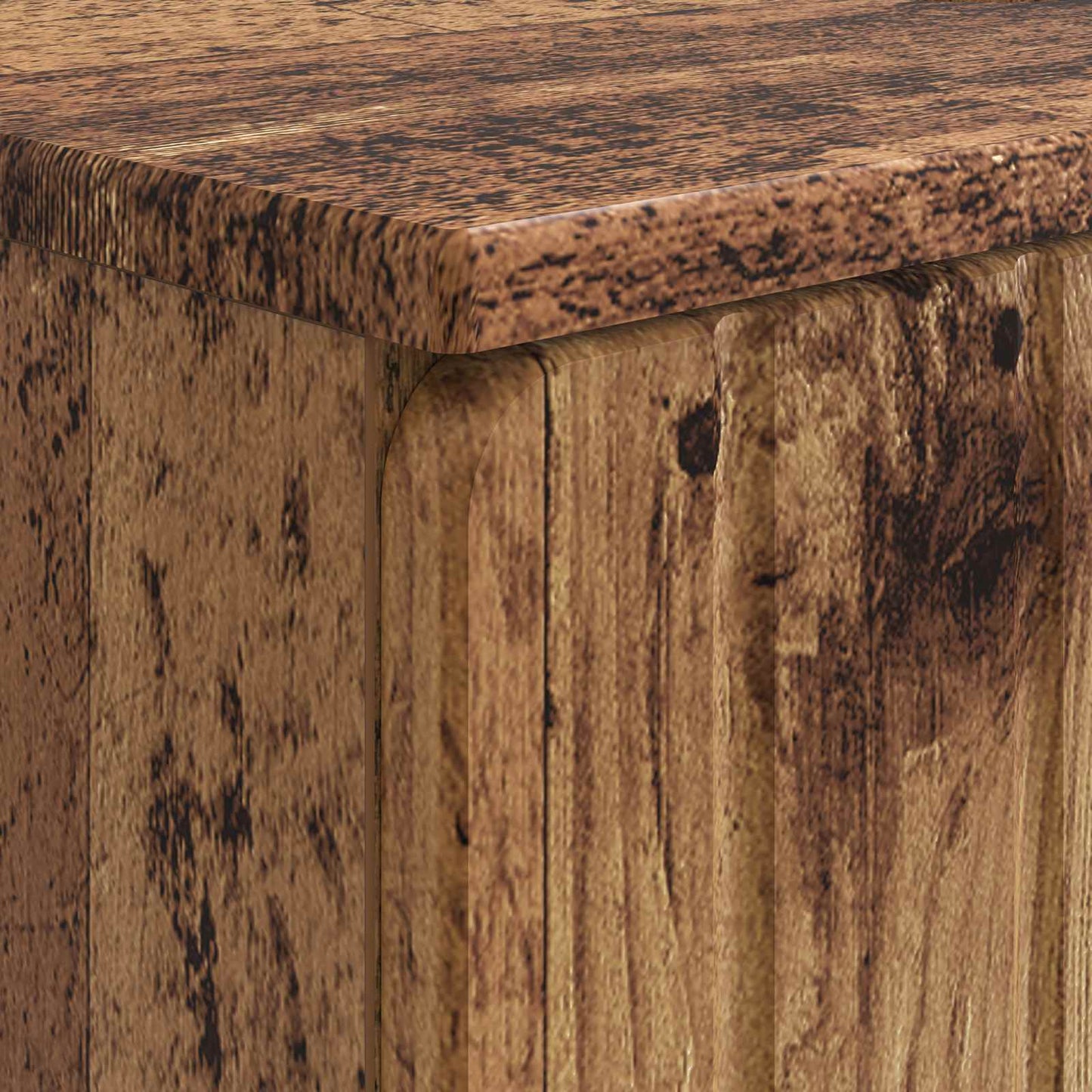Badkamer wastafelkast ZWOLLE Oud hout 59,5 x 31,5 x 59 cm