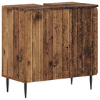Badkamer wastafelkast ZWOLLE Oud hout 59,5 x 31,5 x 59 cm