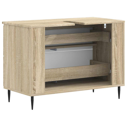 Badkamer wastafelkast ZWOLLE Sonoma Eiken 82 x 41 x 58,5 cm