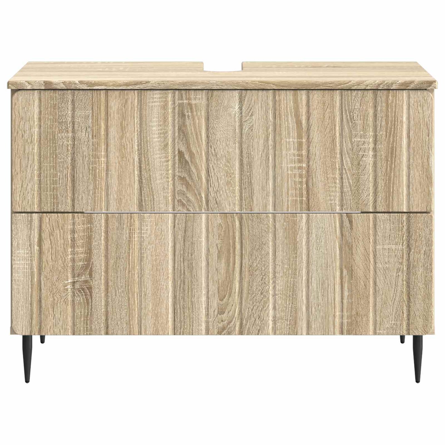 Badkamer wastafelkast ZWOLLE Sonoma Eiken 82 x 41 x 58,5 cm
