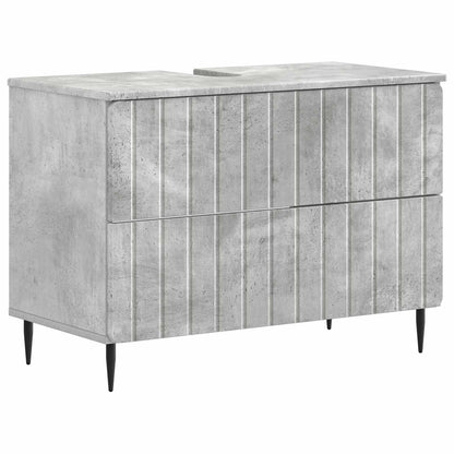 Badkamer wastafelkast ZWOLLE Betongrijs 82 x 41 x 58,5 cm
