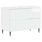 Badkamer wastafelkast ZWOLLE Hoogglans Wit 82 x 41 x 58,5 cm